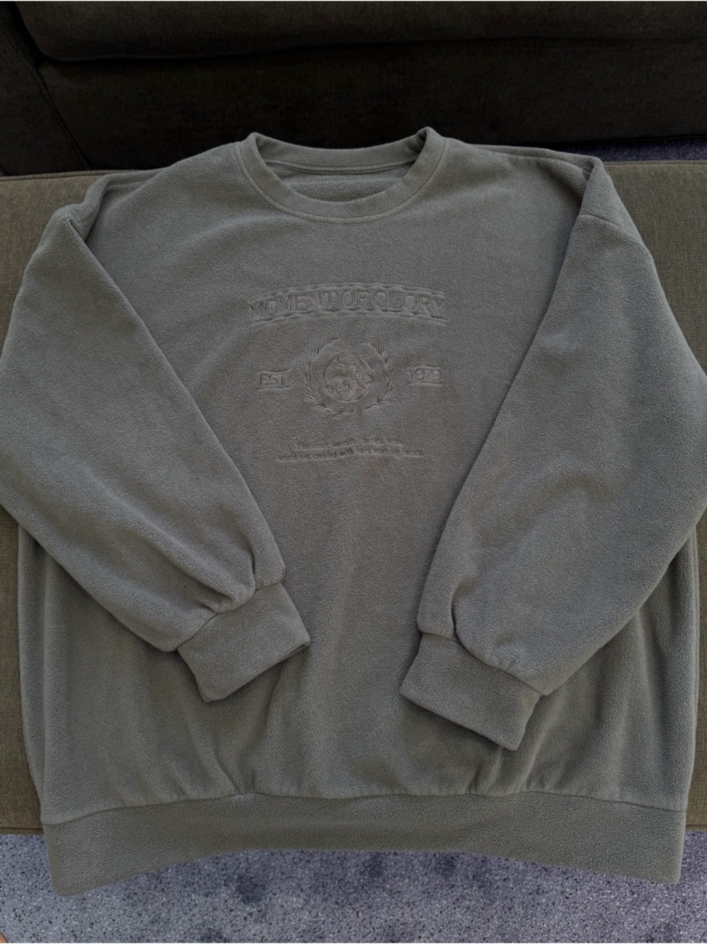Vintage oversized pullover long sleeve
